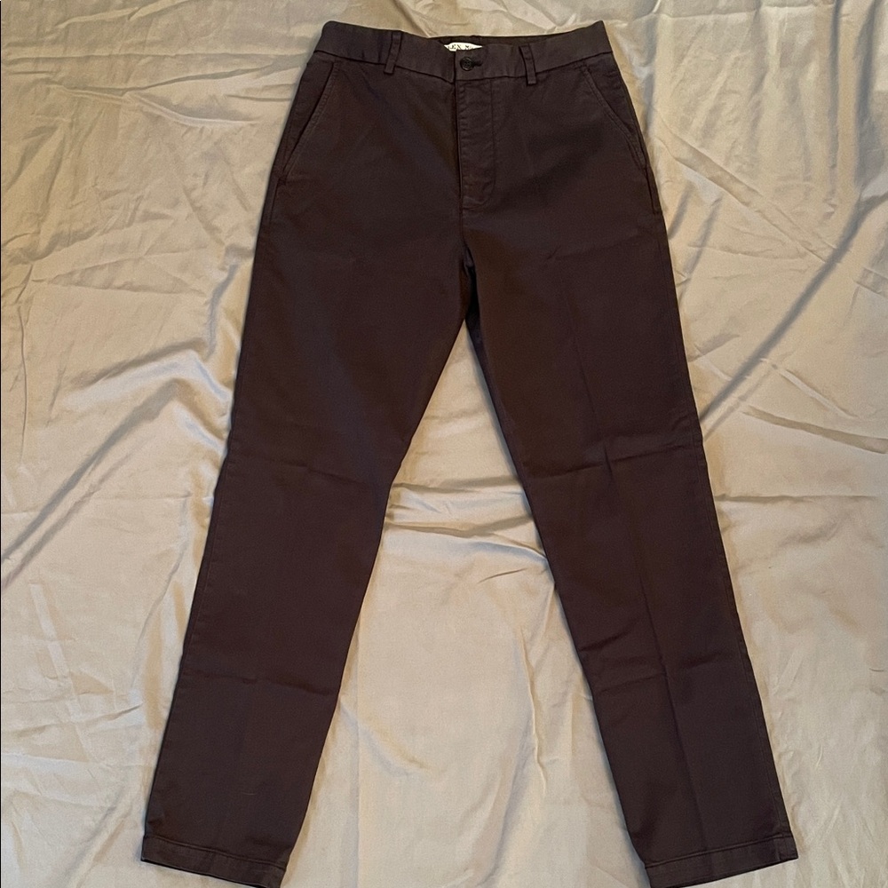 NWT Alex Mill Max Trouser in Chino in a Washed Black